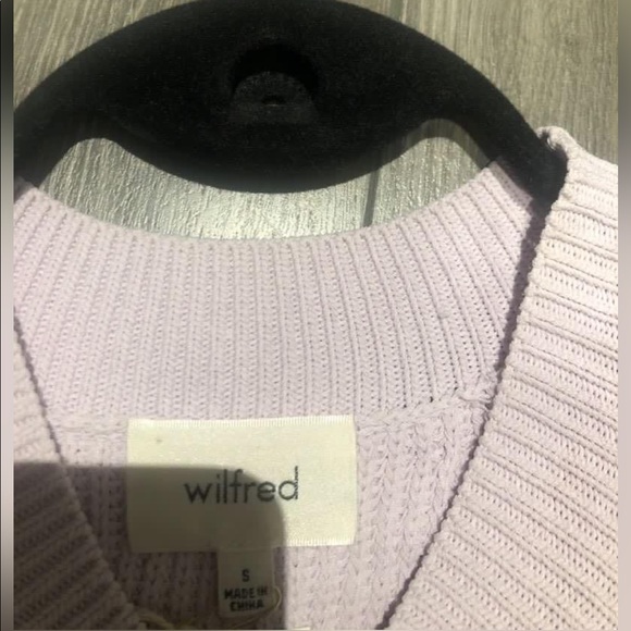 Aritzia Wilfred new halter top lavender small - Picture 2 of 2